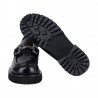 MOCASSINO ABRASIVATO CON MORSETTO POESIE VENEZIANE JMC22 NERO