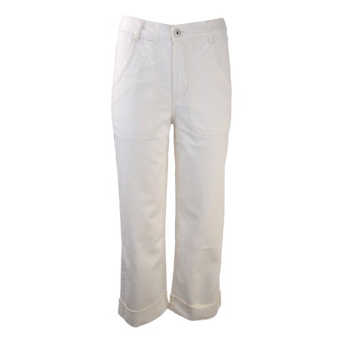PANTALONE 5 TASCHE C/RISVOLTO NOUMENO CONCEPT N-P125-14053 002