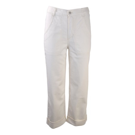 PANTALONE 5 TASCHE C/RISVOLTO NOUMENO CONCEPT N-P125-14053 002