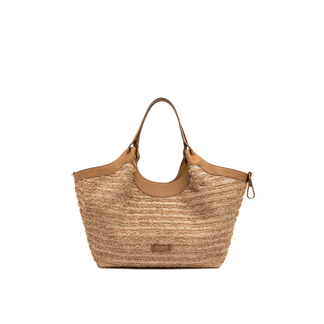 BORSA PELLE E TESSUTO DUA GIANNI CHIARINI BS11120 0422