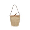 BORSA PELLE E TESSUTO VANESSA GIANNI CHIARINI BS11385 0422