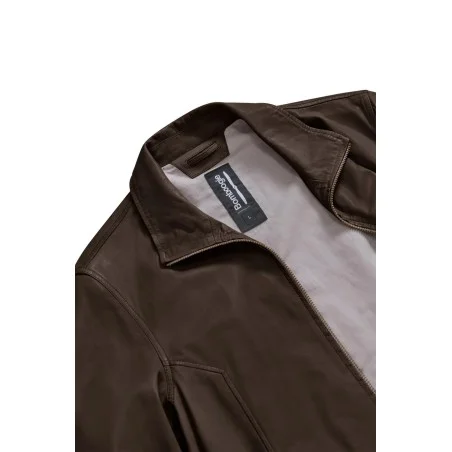 MAN LEATHER JACKET BOMBOOGIE JMCHEL-PSBE5 14