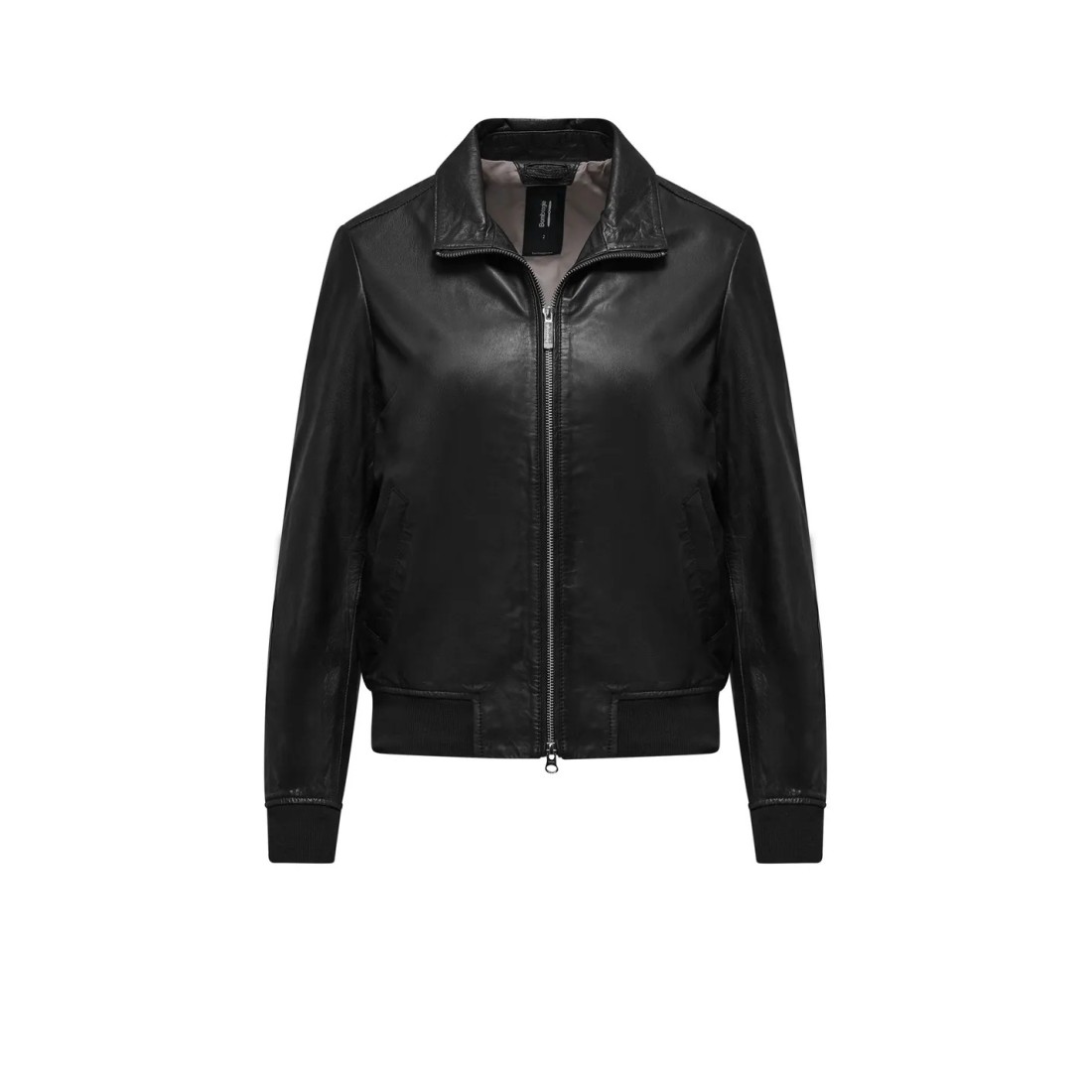 LEATHER JACKET W BOMBOOGIE JWVALL-PLFR5 90