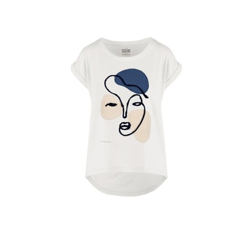 SHIRT EMBROIDERY FACE BOMBOOGIE TW8913-TJIN5 01