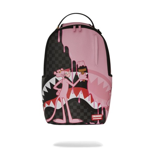 PINK PANTHER HALFPAINTED BACKPACK SPRAYGROUND 910B7426NSZ GREY/PINK