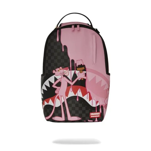 PINK PANTHER HALFPAINTED BACKPACK SPRAYGROUND 910B7426NSZ GREY/PINK