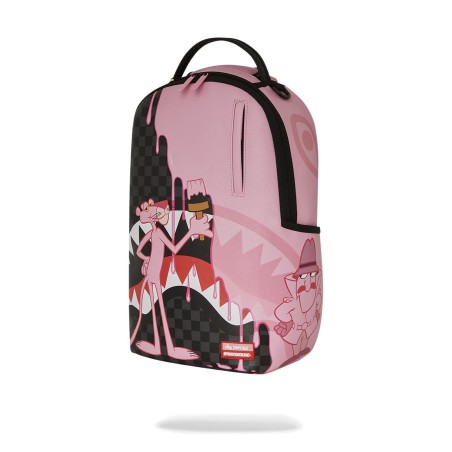 PINK PANTHER HALFPAINTED BACKPACK SPRAYGROUND 910B7426NSZ GREY/PINK