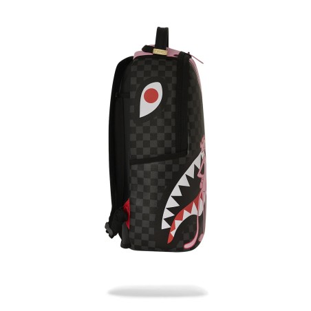PINK PANTHER HALFPAINTED BACKPACK SPRAYGROUND 910B7426NSZ GREY/PINK