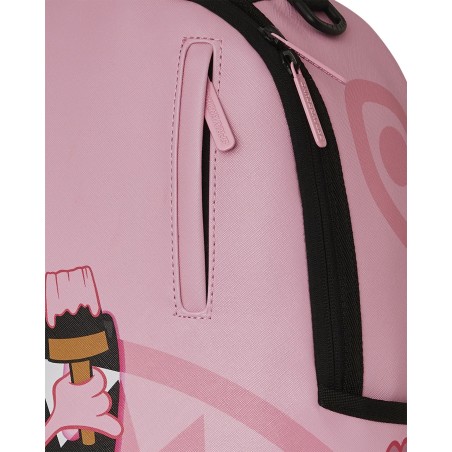 PINK PANTHER HALFPAINTED BACKPACK SPRAYGROUND 910B7426NSZ GREY/PINK