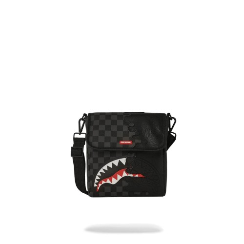 UNFINISHED SHARK MESSENGER SLIM SPRAYGROUND 910B7483NSZ GREY