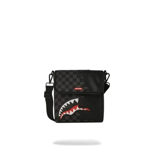 UNFINISHED SHARK MESSENGER SLIM SPRAYGROUND 910B7483NSZ GREY