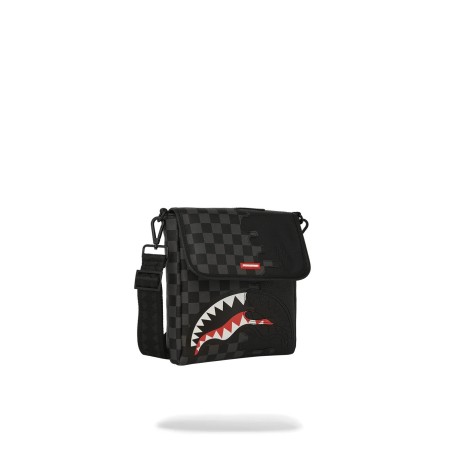 UNFINISHED SHARK MESSENGER SLIM SPRAYGROUND 910B7483NSZ GREY
