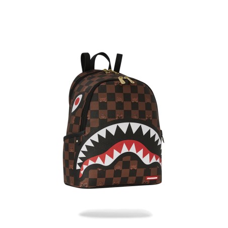 PEEKING CHARACTER CHECK SAVAGE SPRAYGROUND 910B7511NSZ BROWN