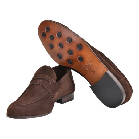 MOCASSINO CAMOSCIO LA PARIGINA CARSONVELOUR T.MORO