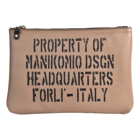 POCHETTE LARGE MANIKOMIO CLUTCH_L TAUPE