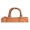 BORSA LADY 24 BAMBOO LEATHER MANIKOMIO LADY24_BAMBOO TOBACCO