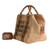 BORSA LADY 24 CAPRI MANIKOMIO LADY24_CAPRI TOBACCO