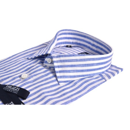 CAMICIA IN LINO TRUZZI OS-RO25 533