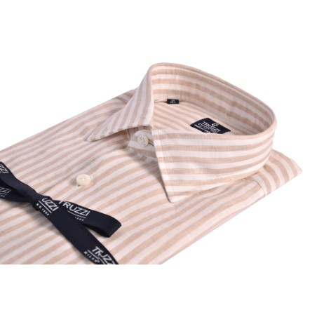 CAMICIA IN LINO TRUZZI OS-RO25 536