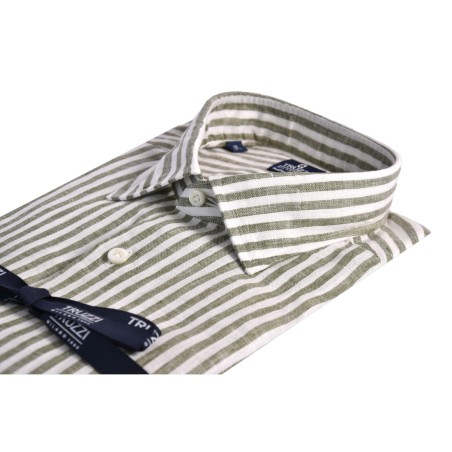 CAMICIA IN LINO TRUZZI OS-RO25 538