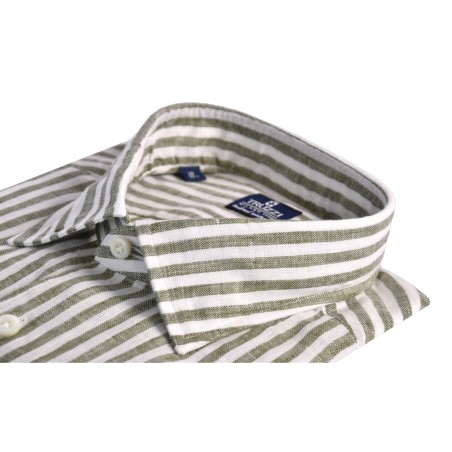 CAMICIA IN LINO TRUZZI OS-RO25 538