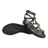 SANDALO CON BORCHIE ASH PANDORA01 BLACK