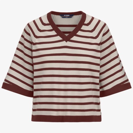 MAGLIA MAROL STRIPES K-WAY K2135MW B0D