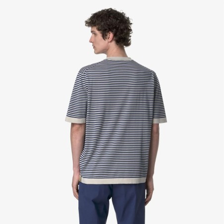 T-SHIRT COMBE STRIPES K-WAY K61274W B0A