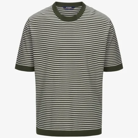 T-SHIRT COMBE STRIPES K-WAY K61274W B0K