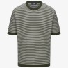 T-SHIRT COMBE STRIPES K-WAY K61274W B0K