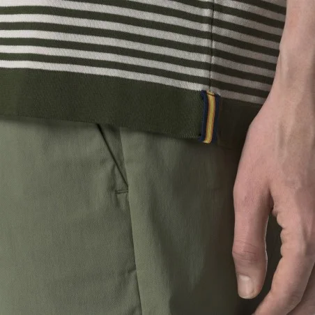 T-SHIRT COMBE STRIPES K-WAY K61274W B0K