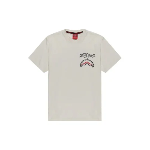 DIABLO BEAR DOODLE T-SHIRT SPRAYGROUND SP696 IVORY