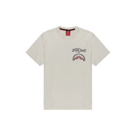 DIABLO BEAR DOODLE T-SHIRT SPRAYGROUND SP696 IVORY