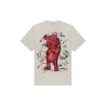 DIABLO BEAR DOODLE T-SHIRT SPRAYGROUND SP696 IVORY