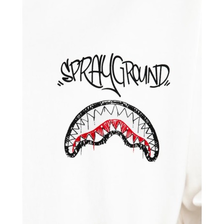 DIABLO BEAR DOODLE T-SHIRT SPRAYGROUND SP696 IVORY