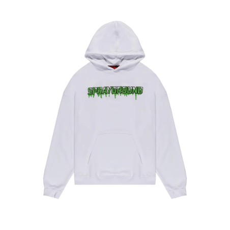 SG SLIME HOODIE SPRAYGROUND SP701E WHITE