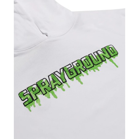 SG SLIME HOODIE SPRAYGROUND SP701E WHITE