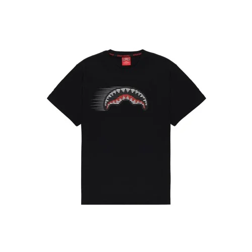 FASTEST SHARK T-SHIRT SPRAYGROUND SP721 BLACK