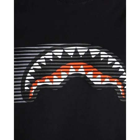 FASTEST SHARK T-SHIRT SPRAYGROUND SP721 BLACK