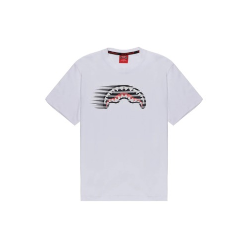FASTEST SHARK T-SHIRT SPRAYGROUND SP721 WHITE