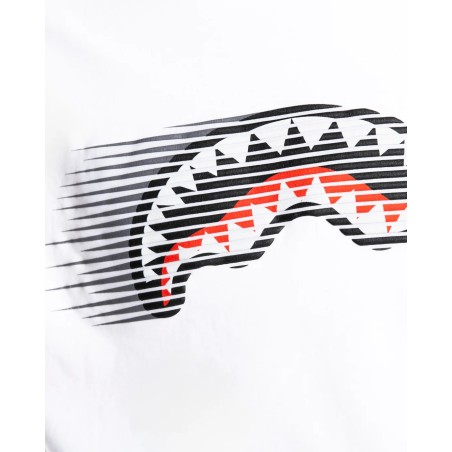 FASTEST SHARK T-SHIRT SPRAYGROUND SP721 WHITE