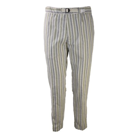PANTALONE RIGHE WHITE SAND SU66355 125
