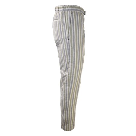 PANTALONE RIGHE WHITE SAND SU66355 125