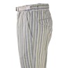 PANTALONE RIGHE WHITE SAND SU66355 125
