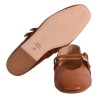 BALLERINA DOPPIO CINTURINO J.O.LUXURY STYLE 991 CIOCCOLATO