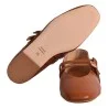 BALLERINA DOPPIO CINTURINO J.O.LUXURY STYLE 991 CIOCCOLATO