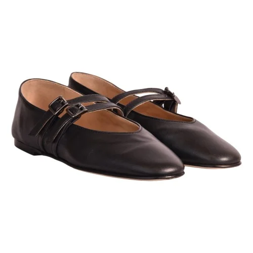 BALLERINA DOPPIO CINTURINO J.O.LUXURY STYLE 991 NERO