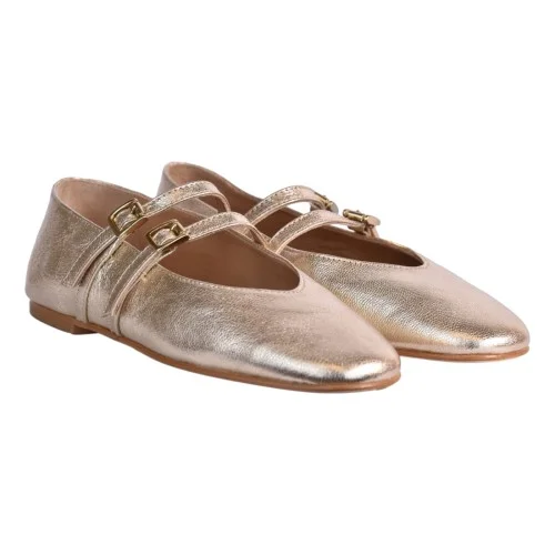 BALLERINA DOPPIO CINTURINO J.O.LUXURY STYLE 991 PLATINO