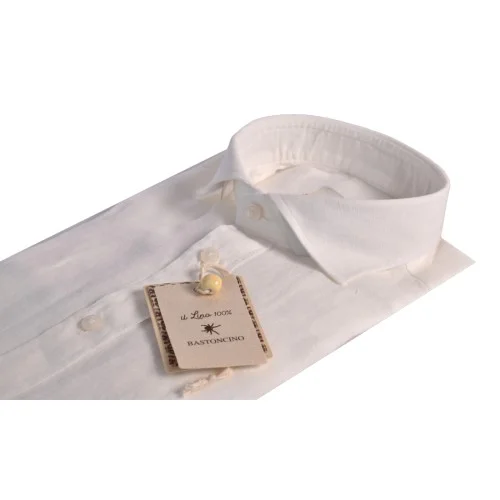 CAMICIA IN LINO BASTONCINO B050.166 01