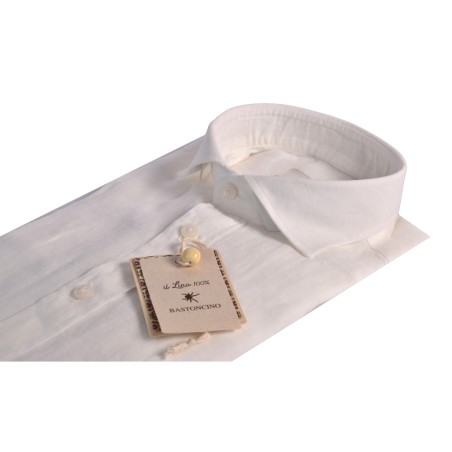 CAMICIA IN LINO BASTONCINO B050.166 01
